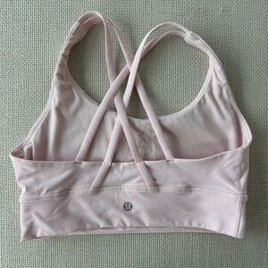Lululemon Energy Longline Bra Strawberry Milkshake